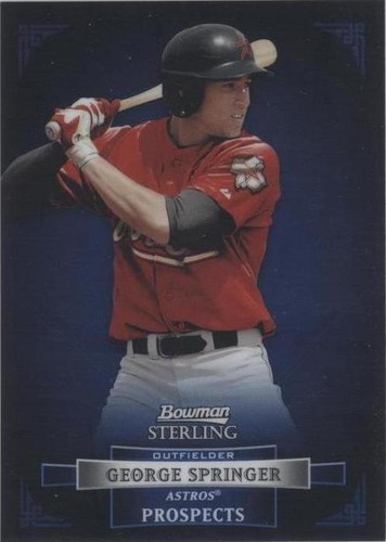 2012 Bowman Sterling - George Springer #BSP41