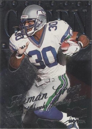 1999 Skybox Metal Universe Ahman Green #20