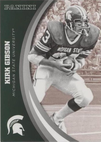 2016 Panini Michigan State University Spartans Kirk Gibson #24