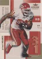 2003 Fleer Genuine Insider Priest Holmes #54