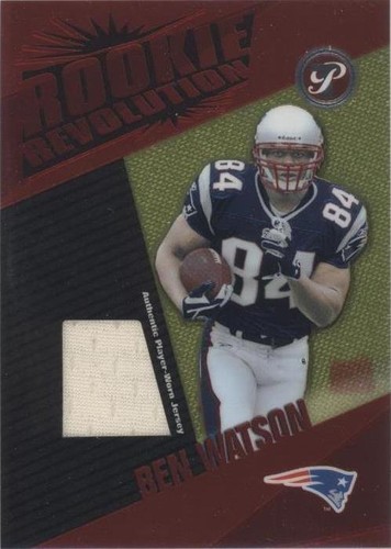 2004 Topps Pristine Ben Watson #RR-BW