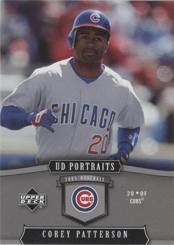2005 Upper Deck Portraits - Corey Patterson #22