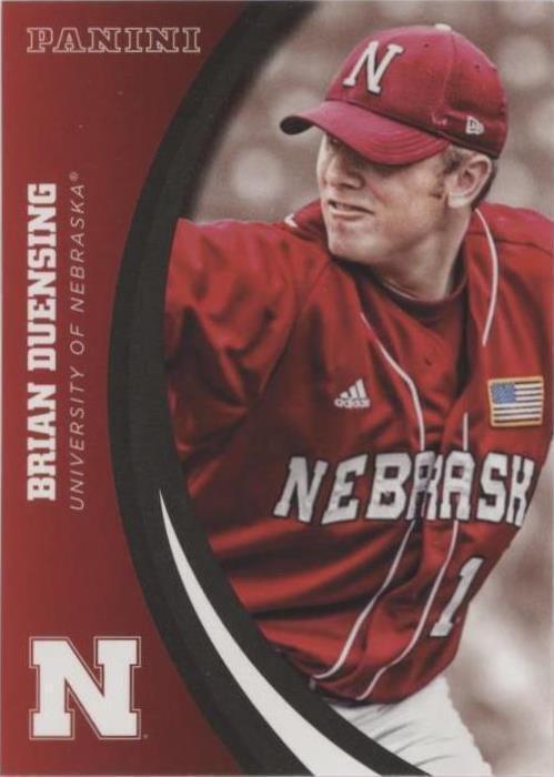 2015 Panini Nebraska Cornhuskers - Brian Duensing #40