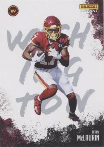 2020 Panini Instant NFL Terry McLaurin #C8