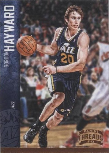 2012-13 Panini Threads - Gordon Hayward #143