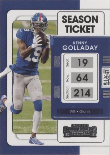 2021 Panini Contenders Kenny Golladay #75
