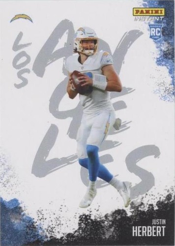 2020 Panini Instant NFL Justin Herbert #C15