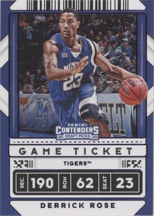 Selecciones del draft Panini Contenders 2020-21 - Derrick Rose #4
