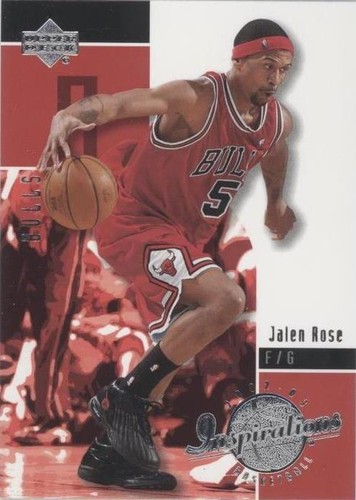 2002-03 Upper Deck Inspirations - Jalen Rose #8