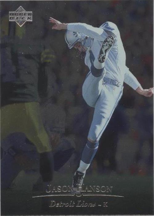 1996 Upper Deck Silver Collection Jason Hanson #190