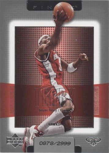 2003-04 Upper Deck Finite - Jason Terry #5