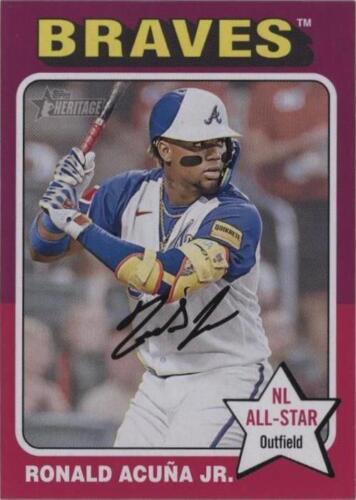 2024 Topps Heritage - Ronald Acuña Jr. #321