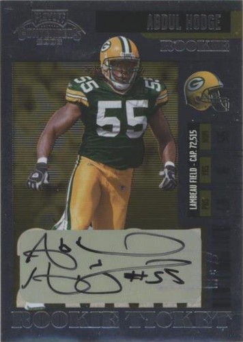 2006 Playoff Contenders Abdul Hodge #234