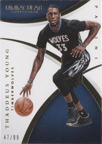 2014-15 Panini Immaculate Collection - Thaddeus Young #71