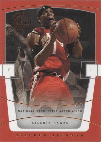 2003-04 Flair Final Edition - Stephen Jackson #3