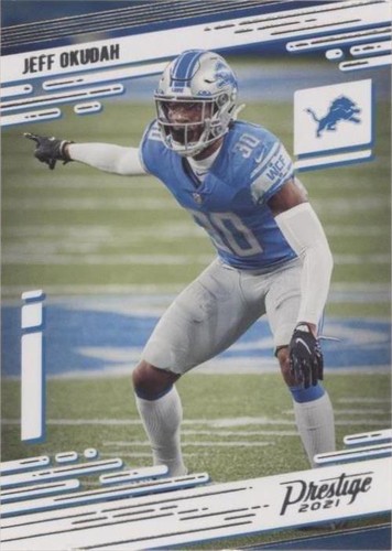 2021 Panini Prestige Jeff Okudah #56