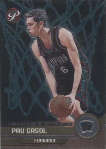 2001-02 Topps Pristine - Pau Gasol #76