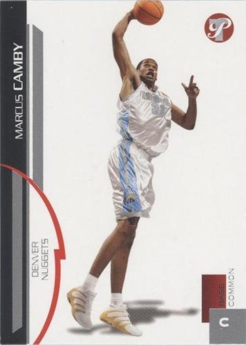 2005-06 Topps Pristine - Marcus Camby #62