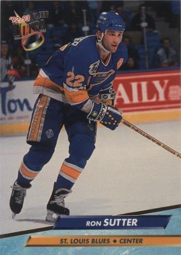 1992-93 Fleer Ultra - Ron Sutter #190