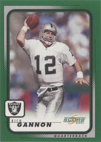 2001 Score Rich Gannon #153