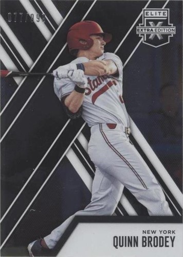 2017 Panini Elite Extra Edition - Quinn Brodey #97