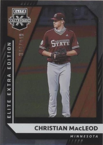 2021 Panini Elite Extra Edition - Christian MacLeod #159