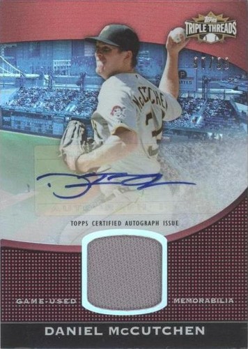 2011 Topps Triple Threads - Daniel McCutchen #TTUAR-63