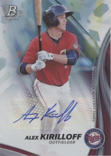 2017 Bowman Platinum - Alex Kirilloff #TPA-AK