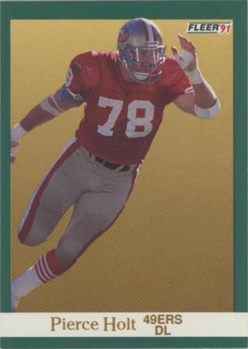 1991 Fleer Pierce Holt #357