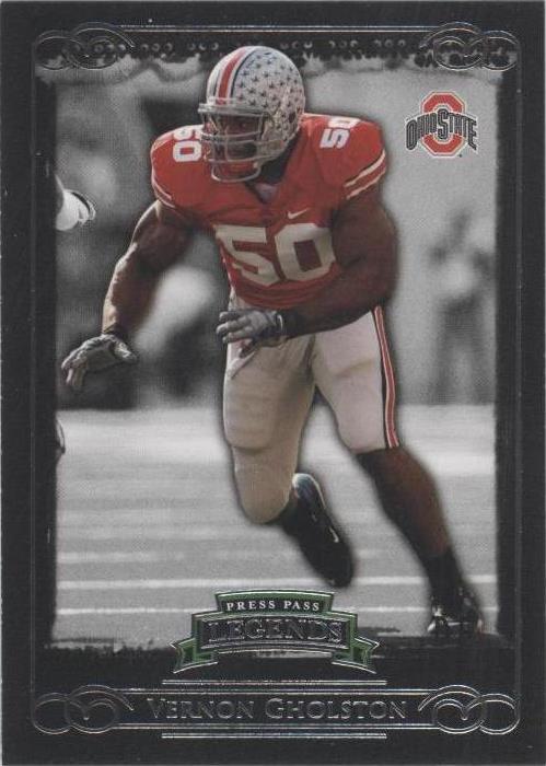 2008 Press Pass Legends Vernon Gholston #30
