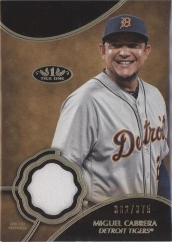 2019 Topps Tier One - Miguel Cabrera #T1R-MC