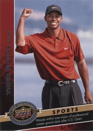 2009 Upper Deck 20th Anniversary Retrospective - Tiger Woods #1384