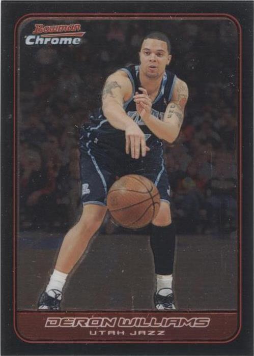 Selecciones y estrellas del draft de Bowman 2006-07 - Deron Williams #34