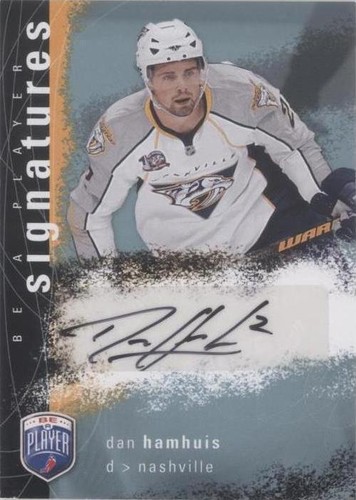 2007-08 Upper Deck Be a Player - Dan Hamhuis #S-DA