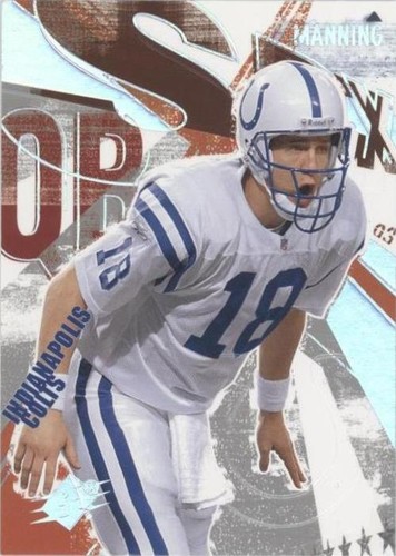 2003 SPx Peyton Manning #1