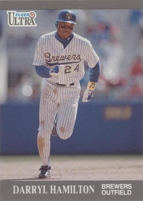 1991 Fleer Ultra Update - Darryl Hamilton #U-30