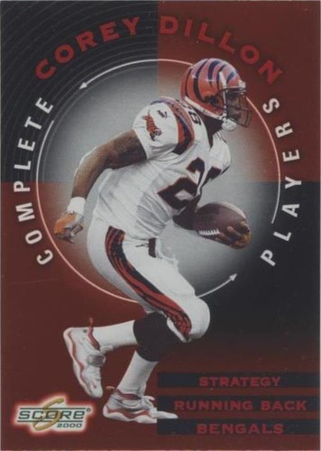2000 Score Corey Dillon #CP 17