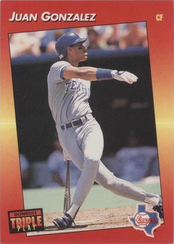1992 Donruss Triple Play - Juan González #112