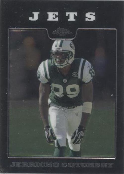 2008 Topps Chrome Jerricho Cotchery #TC64
