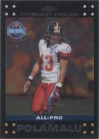 2007 Topps Chrome Troy Polamalu #TC47