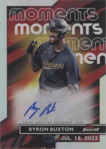 2023 Topps Finest - Byron Buxton #FMA-BBU