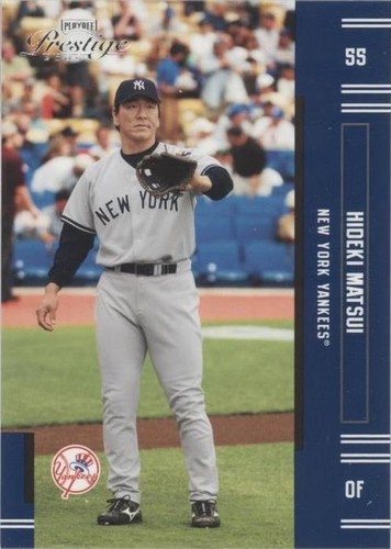 Hideki Matsui Signed Framed Jersey #55 Photo Yankees /100 Rookie