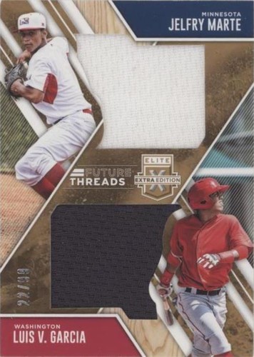 2017 Panini Elite Extra Edition - Jelfry Marte Luis Garcia #FTSD-MG