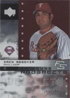 2007 Upper Deck Future Stars - Zack Segovia #CY-ZS