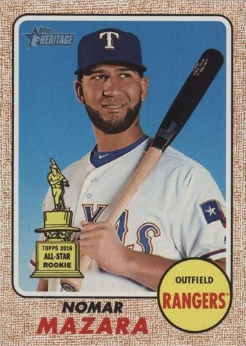 2017 Topps Heritage - Nomar Mazara #483