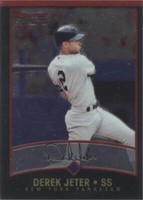 その他 DEREK JETER 1999 BOWMAN CHROME REFRACTOR 1999 Bowman Chrome Diamond Aces Refractor Derek Jeter PSA 9