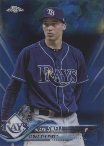 2018 Topps Chrome Sapphire Edition - Blake Snell #489
