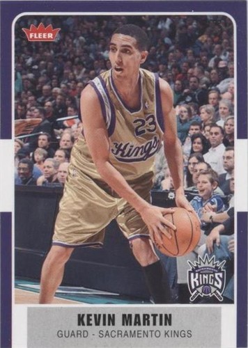 2007-08 Fleer - Kevin Martin #123