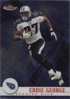 2001 Topps Finest Eddie George #1