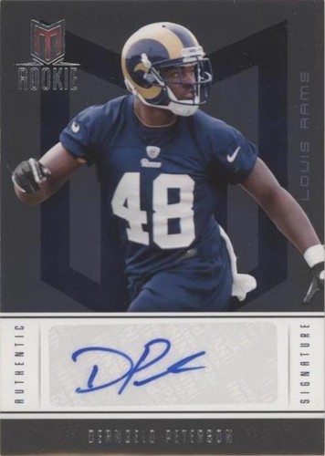 2012 Panini Momentum Deangelo Peterson #211